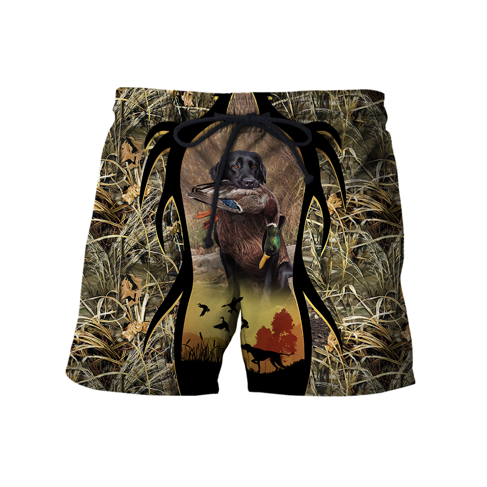 Mallard Duck Hunting 3D All Over Printed Shirts for Men and Women AM131101-Apparel-TT-Shorts-S-Vibe Cosy™