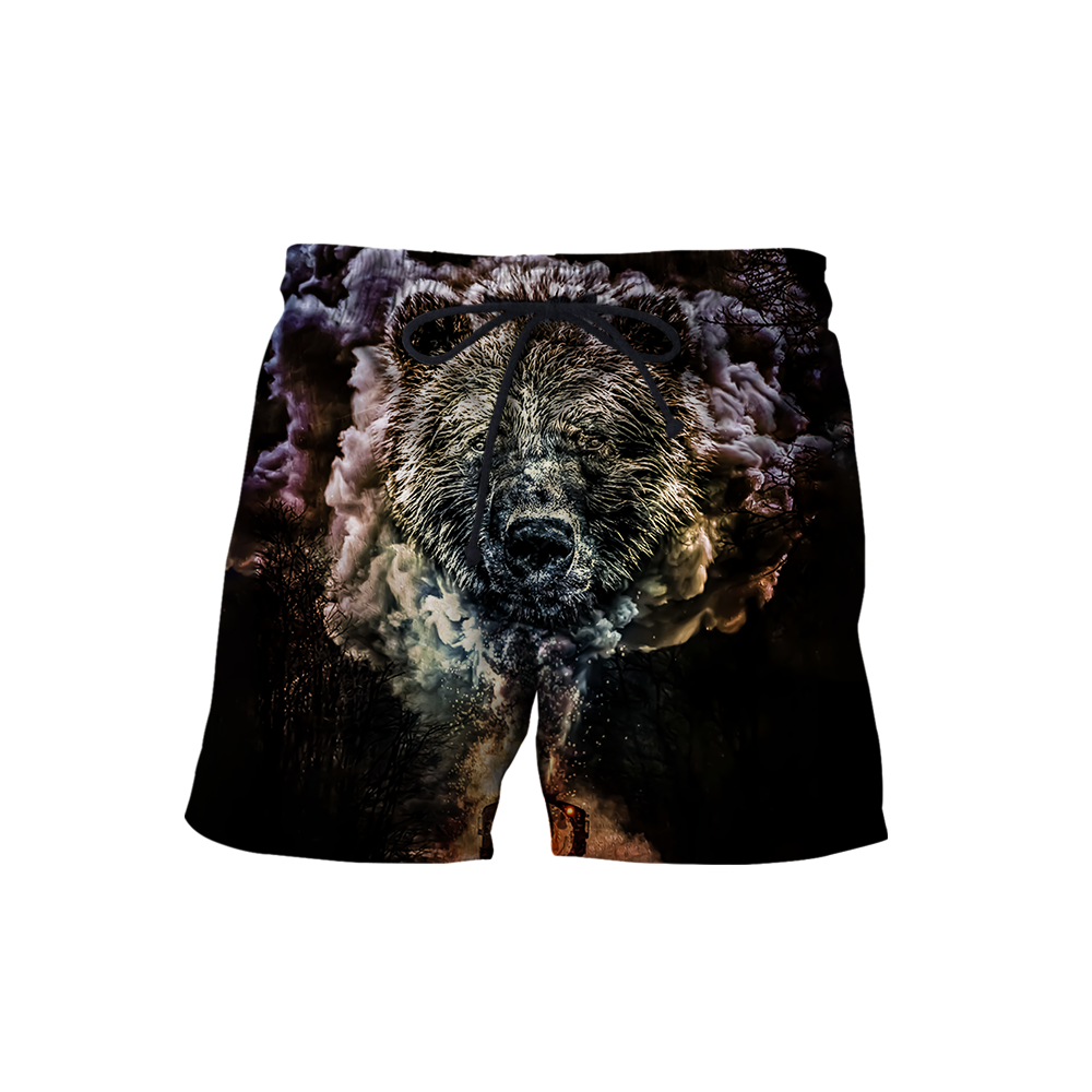 Love Bear 3D all over printed shirts for men and women AZ111201 PL-Apparel-PL8386-Shorts-S-Vibe Cosy™