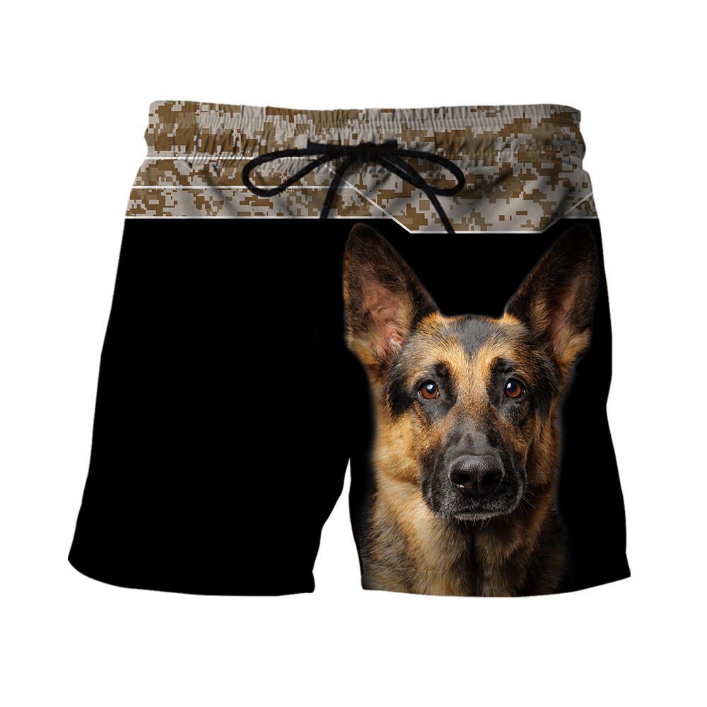 German Shepherd Camo Unisex Shirts TR2110206