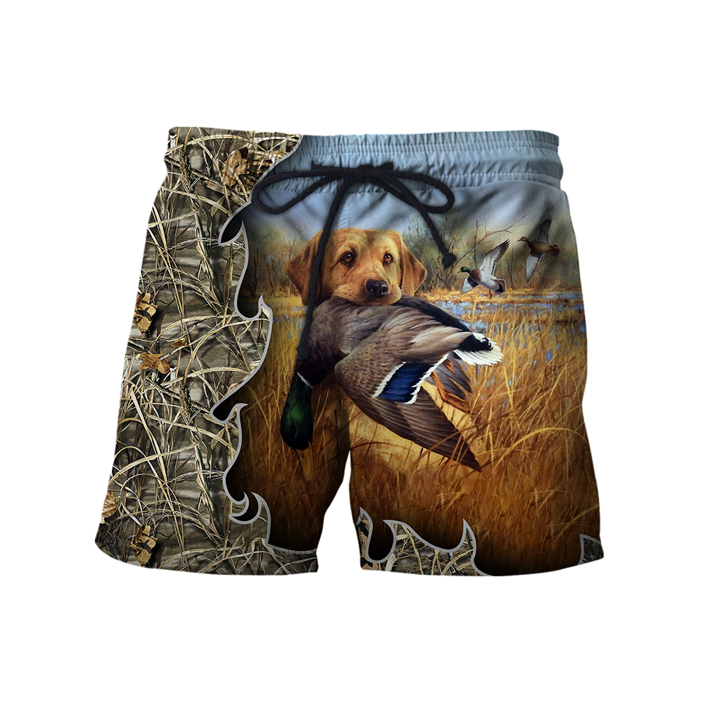 Mallard Duck Hunting 3D All Over Printed Shirts for Men and Women AM141103-Apparel-TT-Shorts-S-Vibe Cosy™