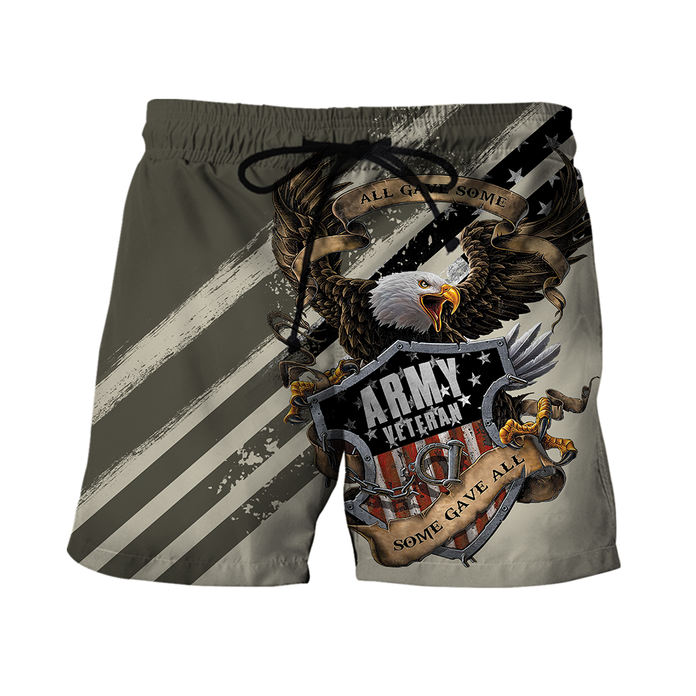 US Veteran Army All Gave Some 3D Shirts
