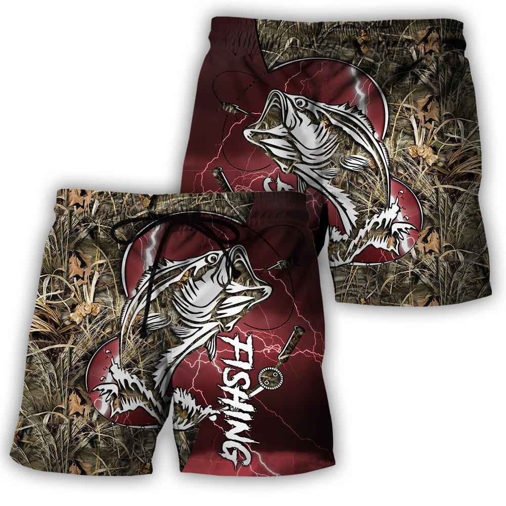 HC Bass fishing Sport - Red version TR121101 - Amaze Style™-Apparel