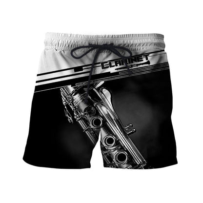 Clarinet music 3d hoodie shirt for men and women HG HAC31201-Apparel-HG-Shorts-S-Vibe Cosy™