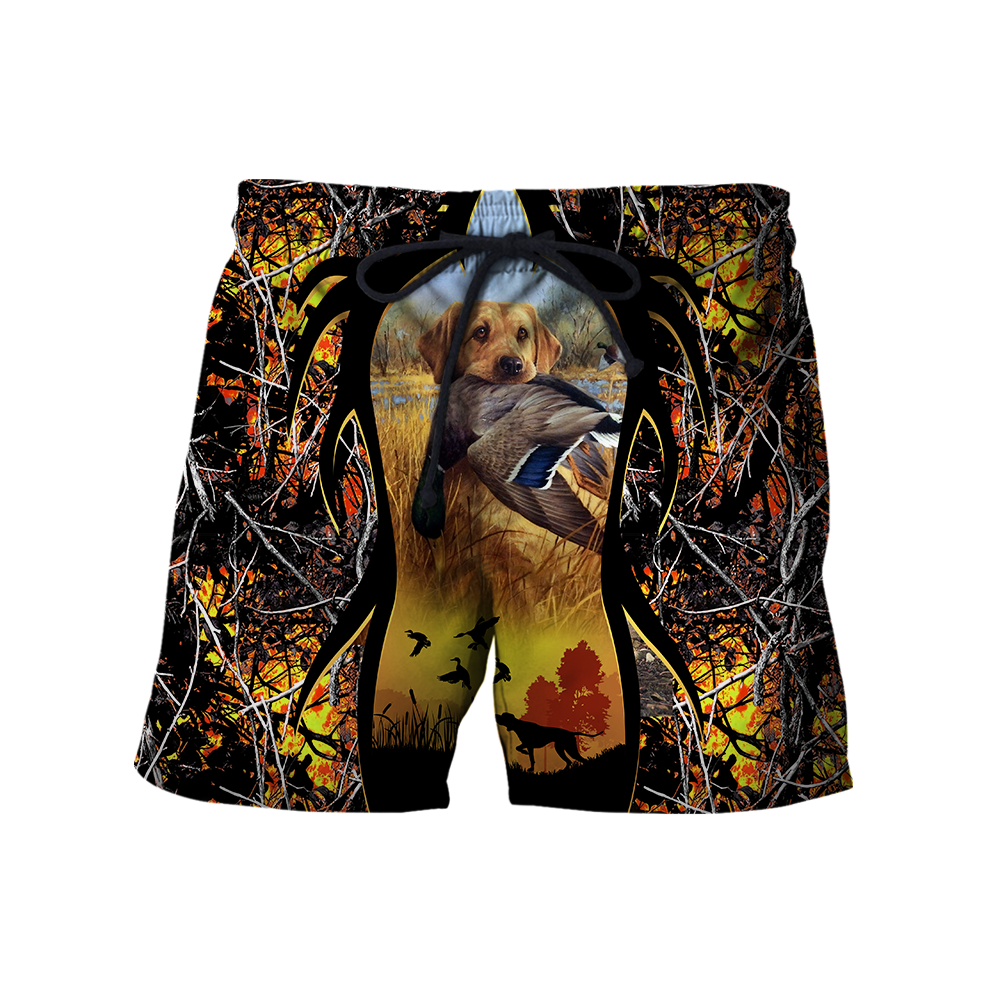 Mallard Duck Hunting 3D All Over Printed Shirts for Men and Women AM141102-Apparel-TT-Shorts-S-Vibe Cosy™