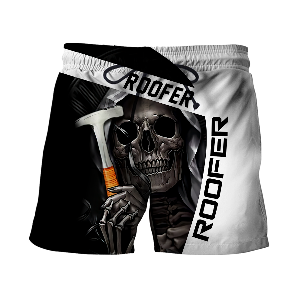 Roofer Man - Custom Name 3D All Over Printed Shirts For Men