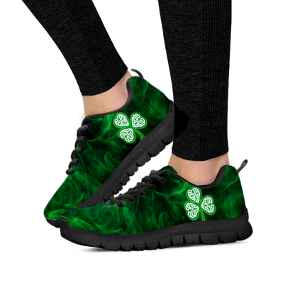 SHAMROCK BLACK MEN'S SNEAKERS