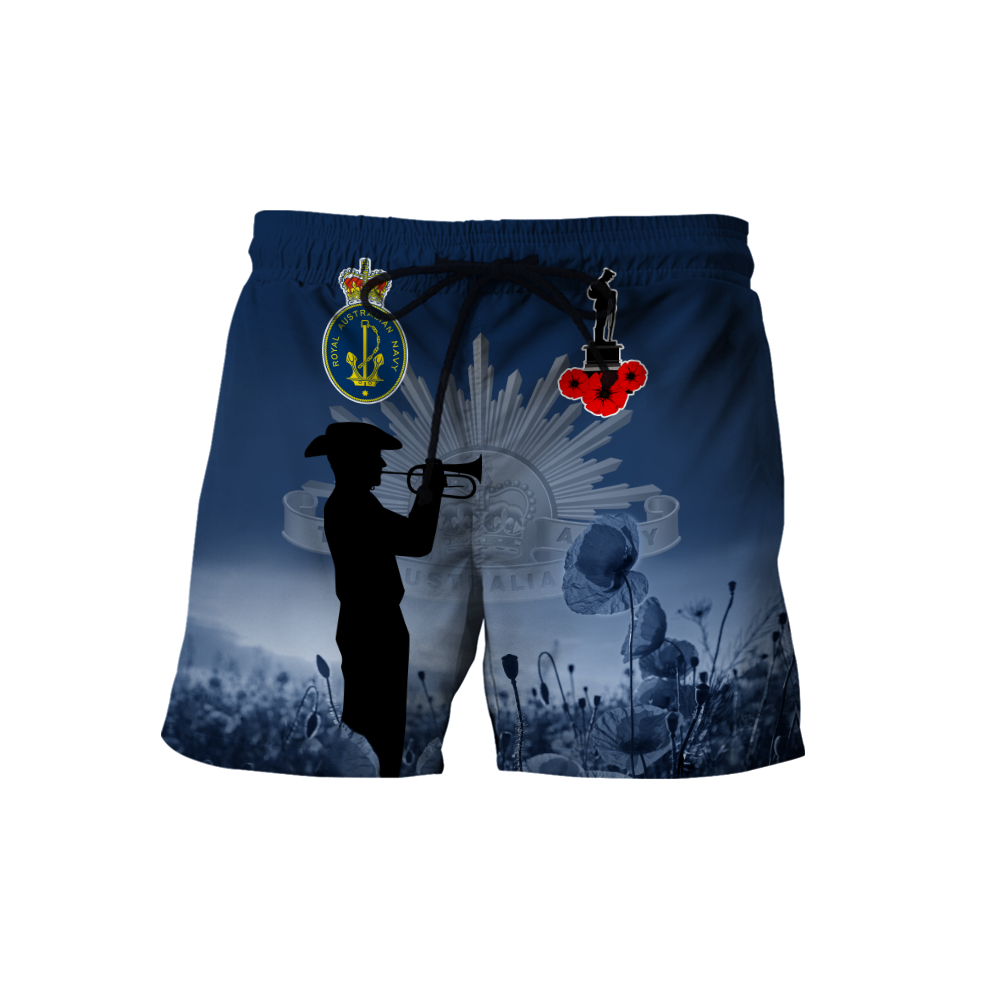 Premium Anzac Day Royal Australian Navy 3D Printed Unisex Shirts TN