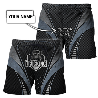 Personalized Premium Trucker Metal 3D Printed Unisex Shirts TN