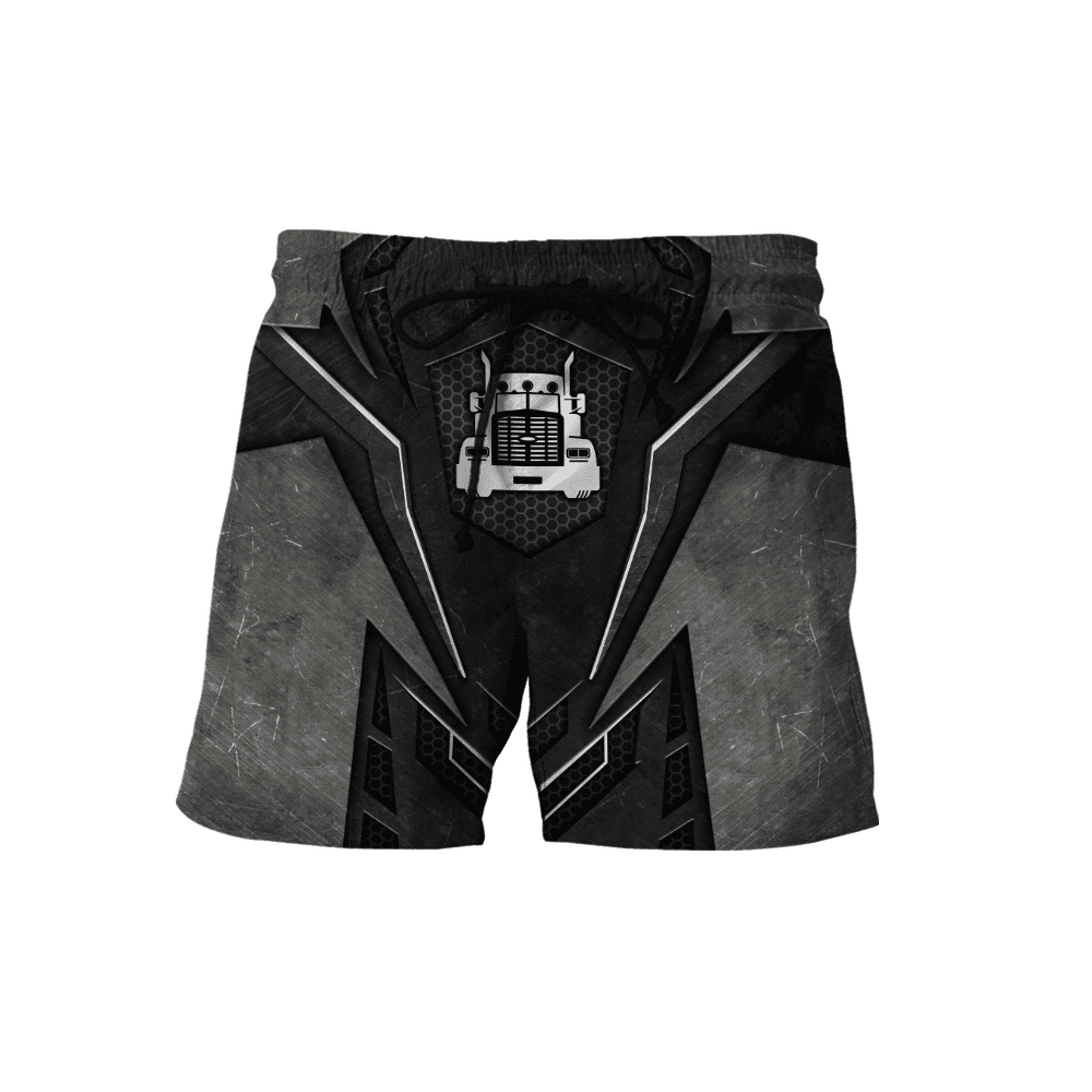 Premium Trucker Metal 3D Printed Unisex Shirts TN