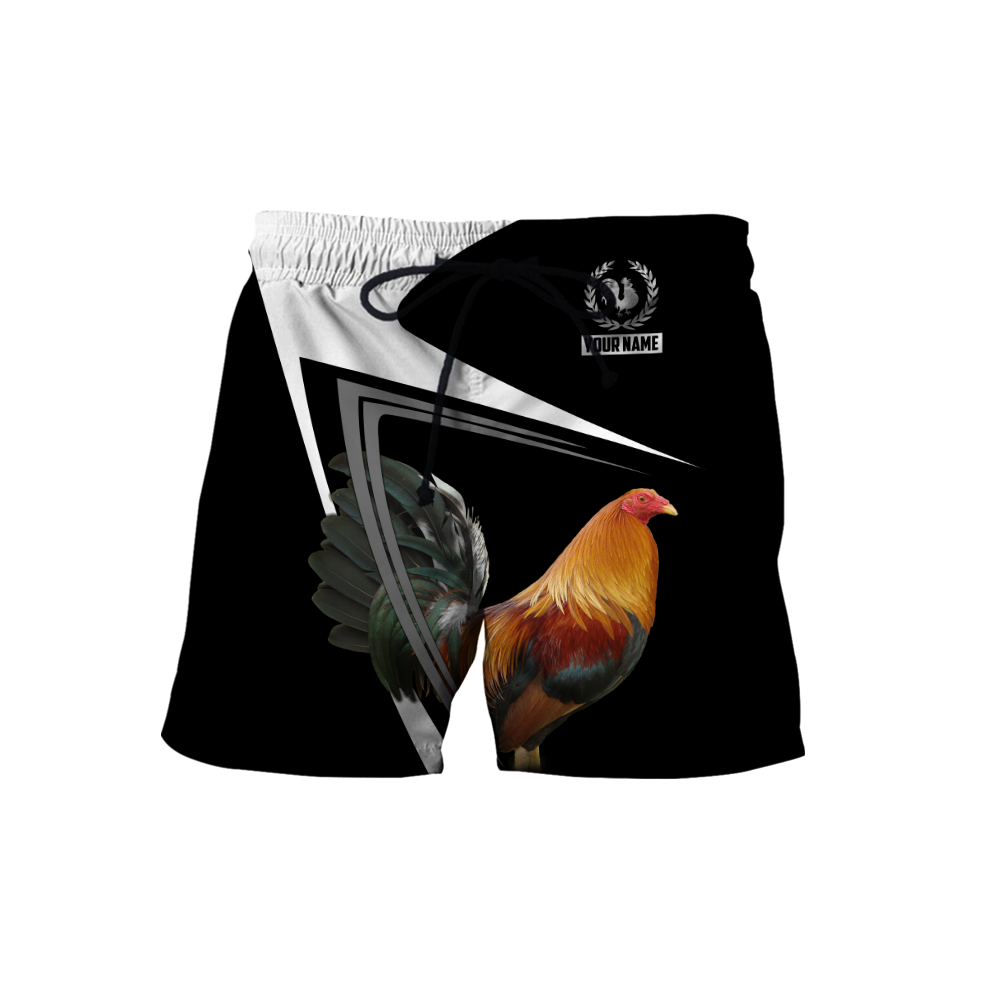 Rooster Personalized Name 3D All Over Printed Unisex Hoodie