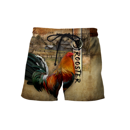 Personalized Rooster 3D Printed Unisex Shirts TNA22042108