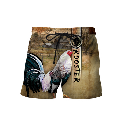 Personalized Rooster 3D Printed Unisex Shirts TNA24042102VH
