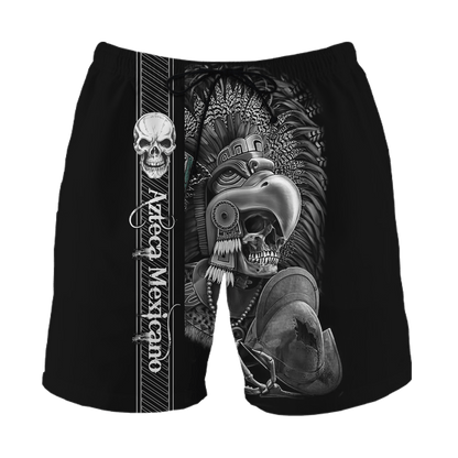 Eagle Warrior Aztec Mexican 3D All Over Printed Hoodie