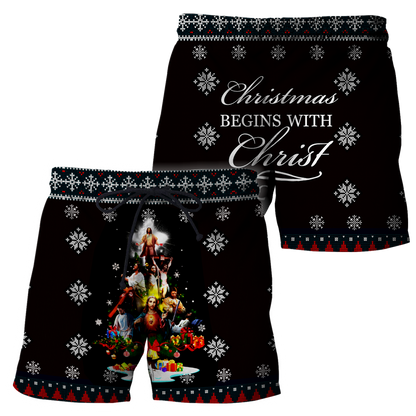 Jesus Christmas 3D All Over Printed Shirts For Men and Women