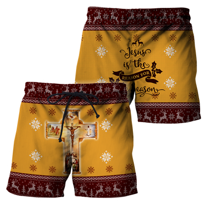 Jesus Christmas 3D All Over Printed Shirts For Men and Women