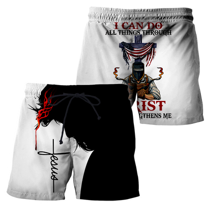 Premium Personalized 3D Printed Jesus Welder Shirts MEI