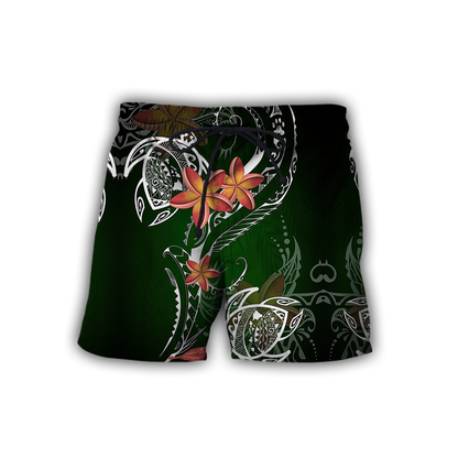 Amazing Polynesian Frangipani And Tattoo Hawaii Style Unisex Deluxe Hoodie ML