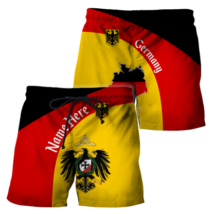 Personalized Name Germany 3D All Over Printed Unisex Shirts