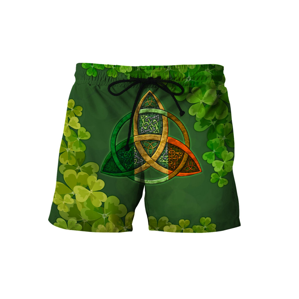 Premium Unisex Hoodie Custom Name Irish St.Patrick Celtic Knot ML