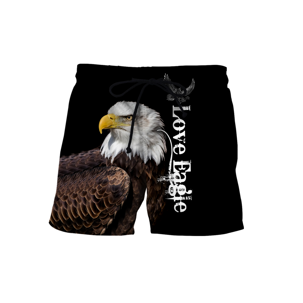 Personalized Name Eagle 3D All Over Printed Shirts For Men and Women