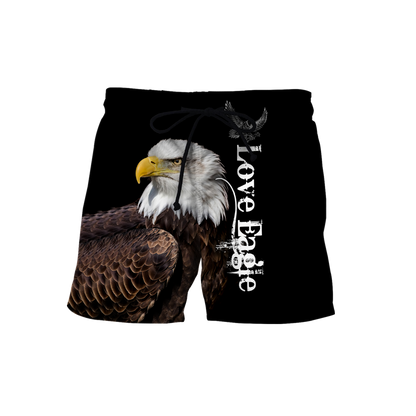 Personalized Name Eagle 3D All Over Printed Shirts For Men and Women