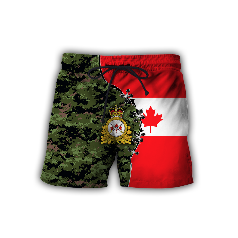 Canadian Army Pullover 3D All Over Printed Shirts NTN11032106