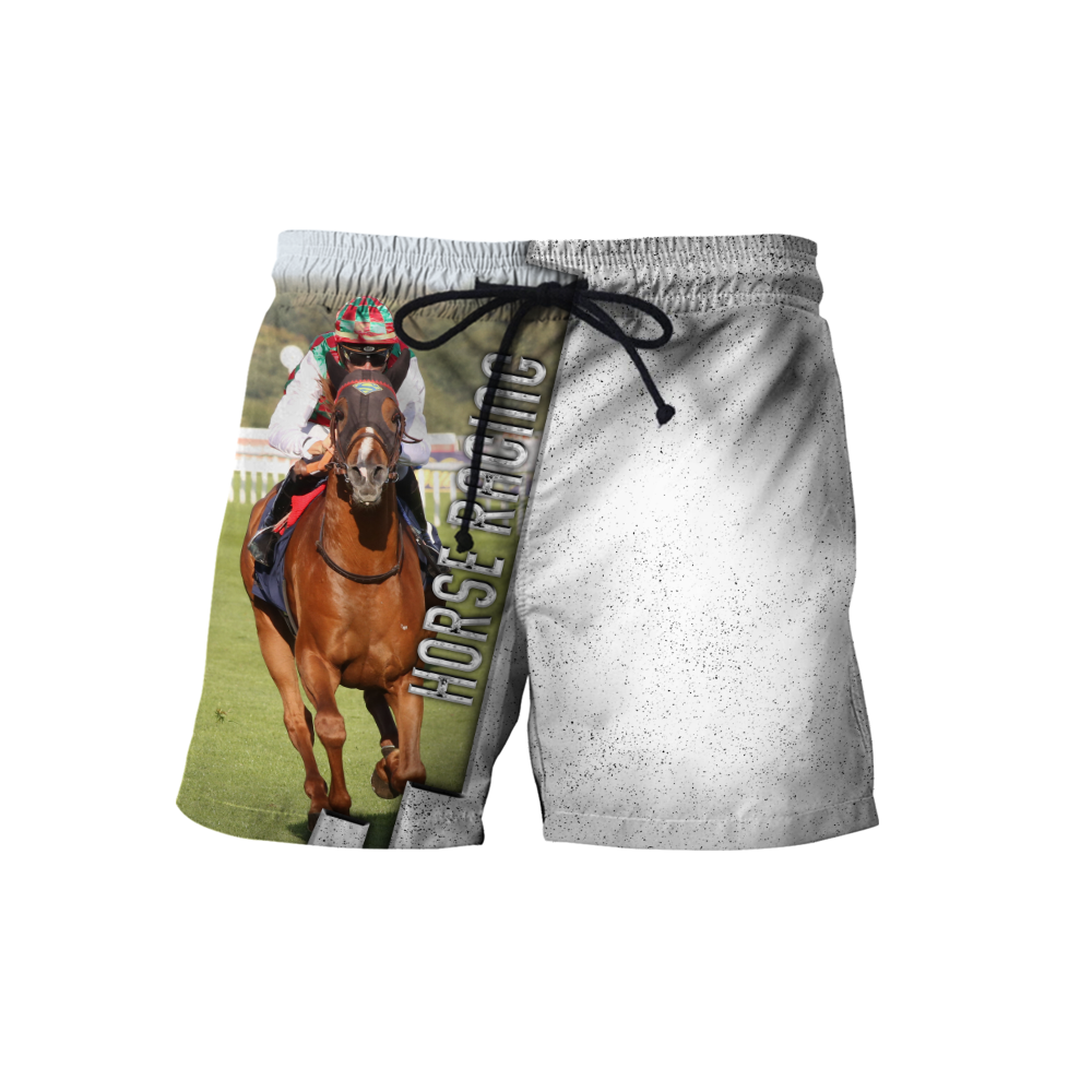Racing Horse 3D All Over Printed Unisex Shirts