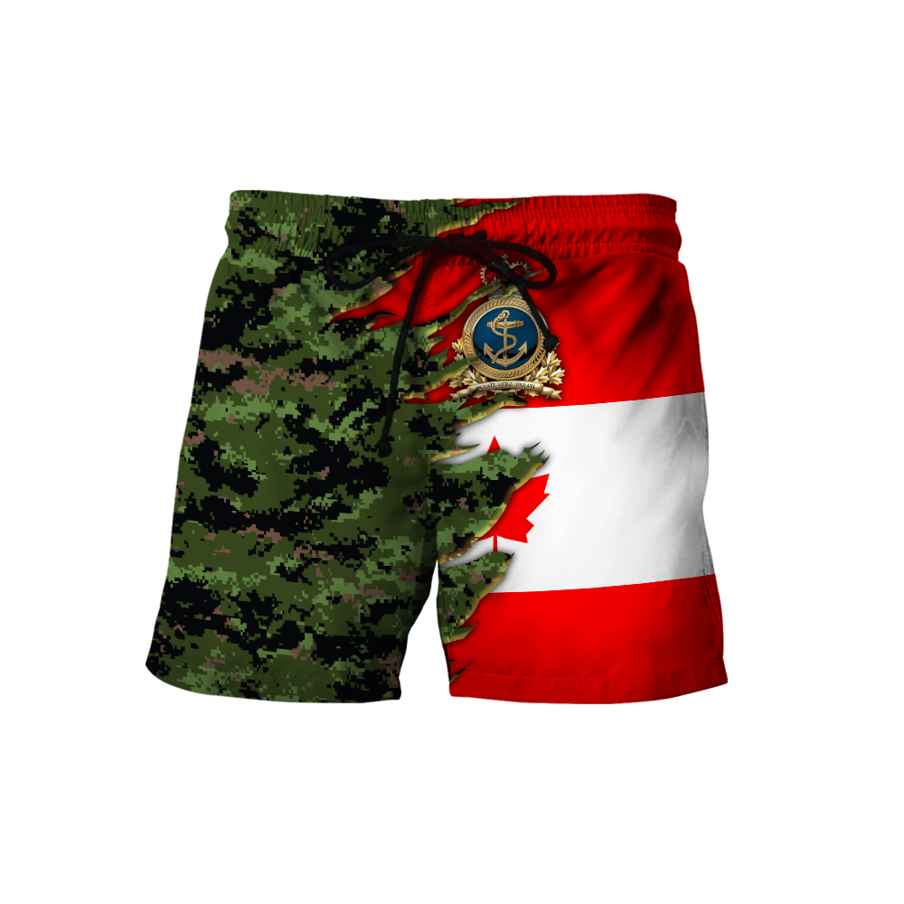 Canadian Air Force Veteran 3D All Over Printed Shirts  MH10032109