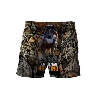 Hunting Dog 3D Over Printed Unisex Deluxe Hoodie ML