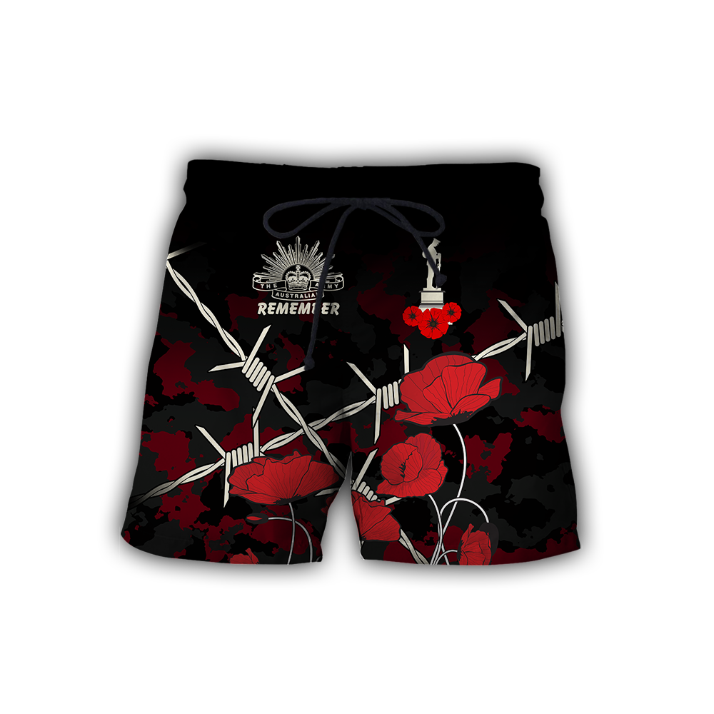 Premium Unisex Hoodie Remember Anzac Day ML