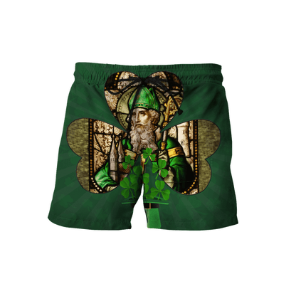 Custom name Shamrock Saint Patrick's Day 3D Design print shirts