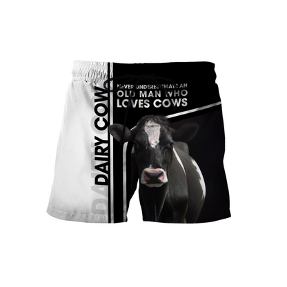Cow 3d hoodie shirt for men and women DD11182004
