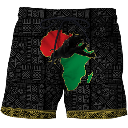 African American Persionalized Your Name 3D All Over Printed Shirts JJ26052103 KT