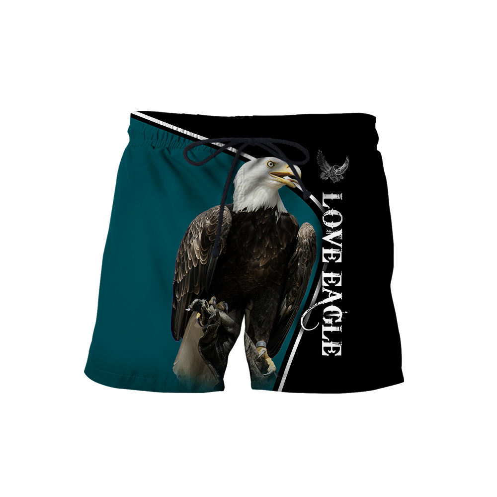 Personalized Name Eagle 3D All Over Printed Shirts For Men and Women