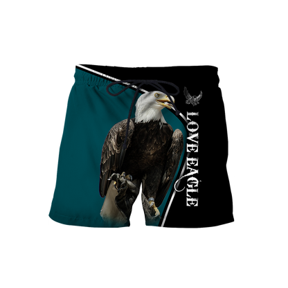 Personalized Name Eagle 3D All Over Printed Shirts For Men and Women