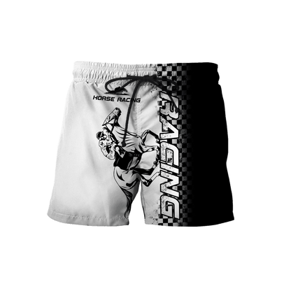 Personalized Name Horse Racing Black 3D All Over Printed Unisex Shirts DD24042102