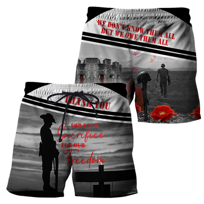 Premium Lest We Forget New Zealand Veteran 3D All Over Printed