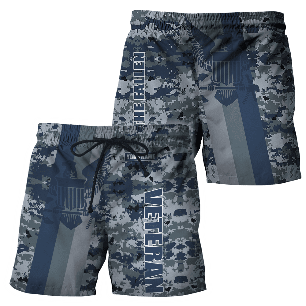 Custom name US Navy Veteran Camo 3d printed shirts Proud Military HHT20052105