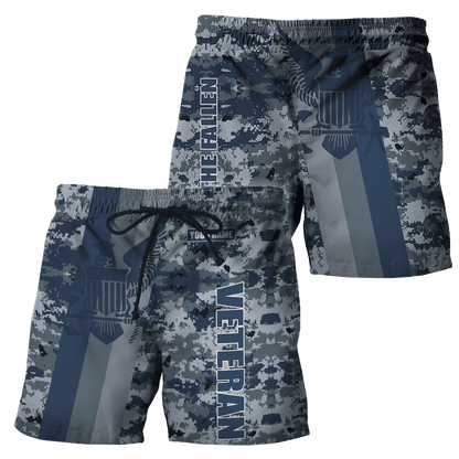Custom name US Navy Veteran Camo 3d printed shirts Proud Military HHT20052105