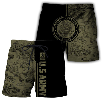 US Army 3D All Over Printed Unisex Shirts