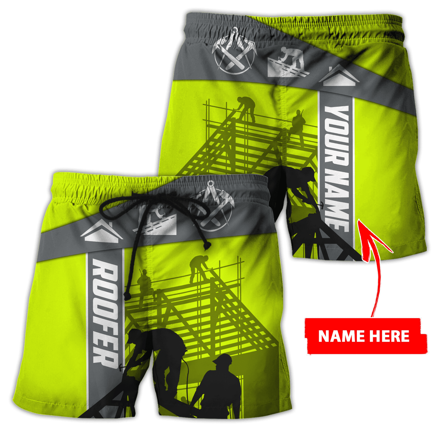 Customize Name Roofer 3D All Over Printed Unisex Shirts Pi22042101