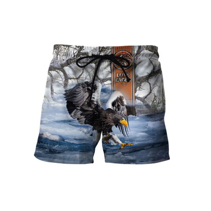 Personalized Name Eagle 3D All Over Printed Shirts For Men and Women