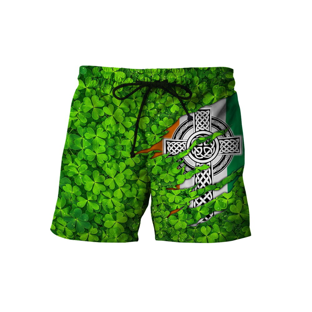 Premium Personalized Name Irish Saint Patrick's Day 3D All Over Printed Unisex Shirts