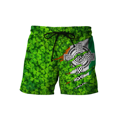 Premium Personalized Name Irish Saint Patrick's Day 3D All Over Printed Unisex Shirts