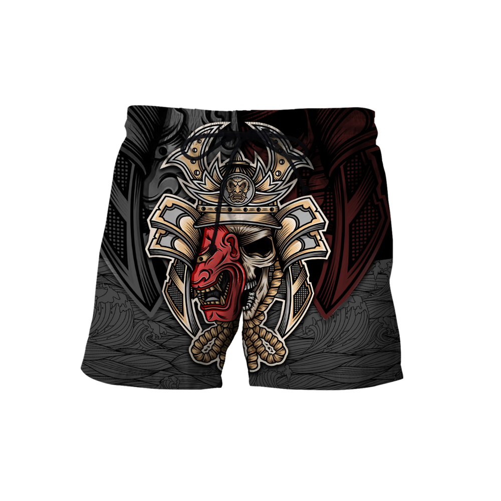 Premium Personalized 3D Printed Oni Samurai Shirts