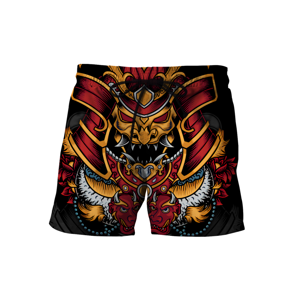 Premium Unisex 3D Printed Oni Samurai Shirts MEI
