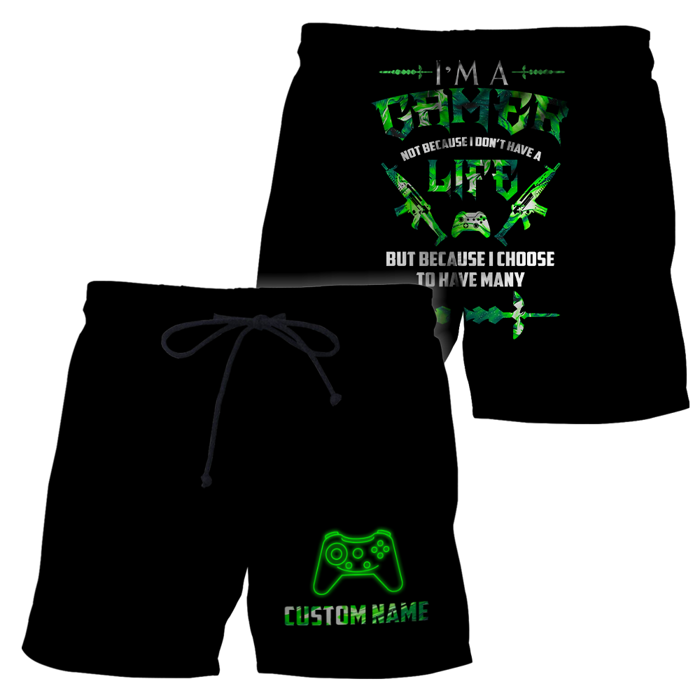 3D All Over Printed Game Lover  Unisex Shirts Custom Name XT