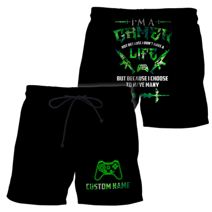 3D All Over Printed Game Lover  Unisex Shirts Custom Name XT
