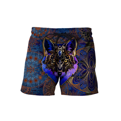 The Alpha Wolf 3D All Over Printed Unisex Deluxe Hoodie ML