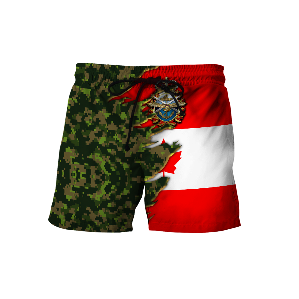 Canadian Veteran 3D All Over Printed Shirts MH08032106